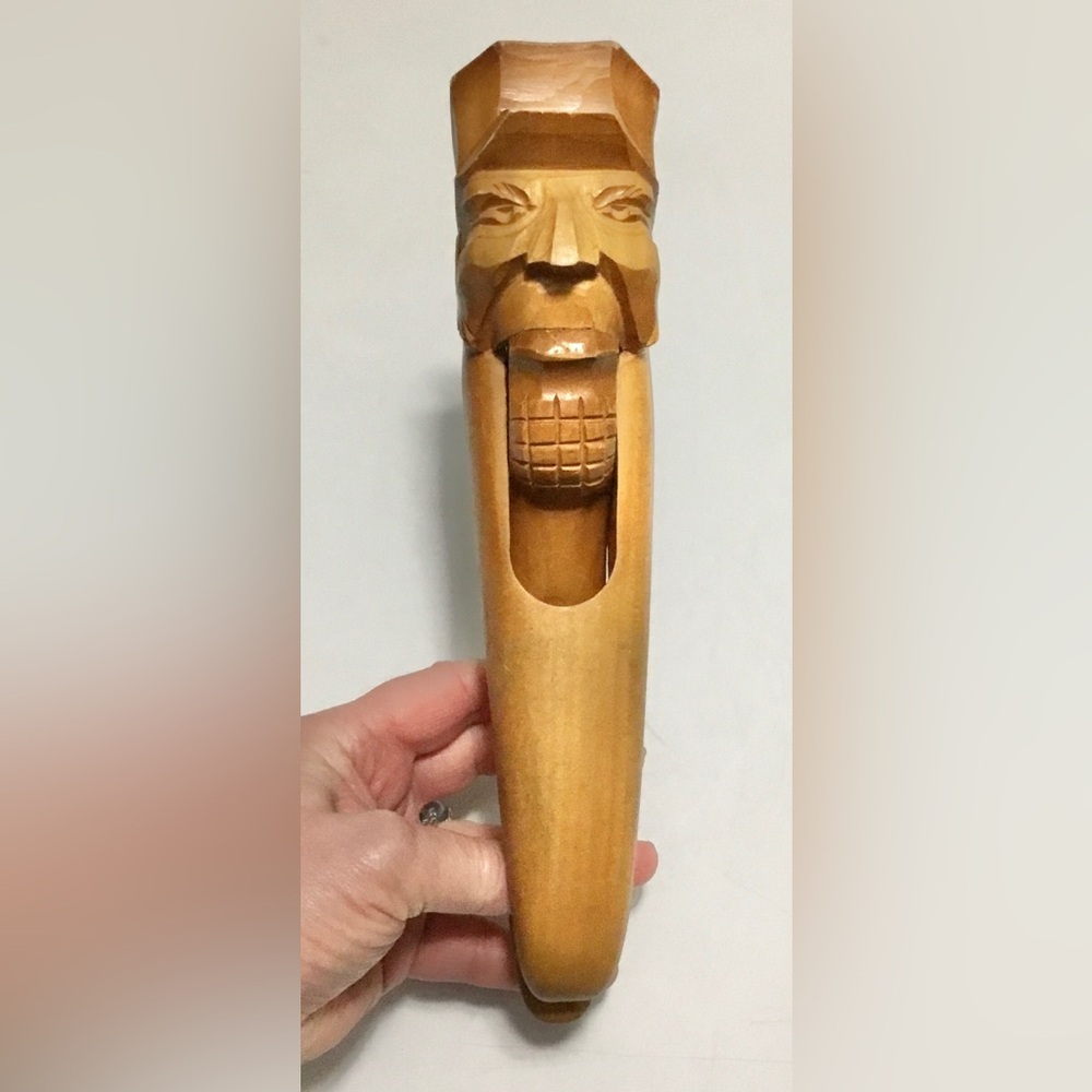 Vintage Black Forest Germany 🇩🇪 Hand Carved Wood Nutcracker